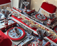 christmas PVC tablecloth