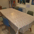 Juliet Trailing Leaves Oilcloth Tablecloth