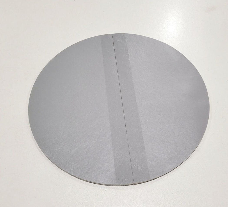 275cm / 9ft Round White Heavy Duty Table Protector