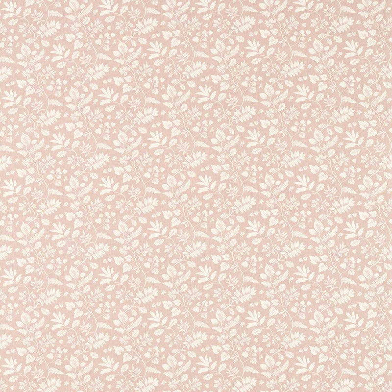 Bellever Blush Pink Leaf Design Oilcloth Table Cloth