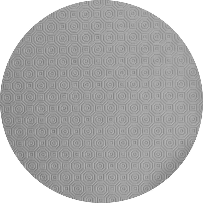 200cm Round Grey Classic Table Protector
