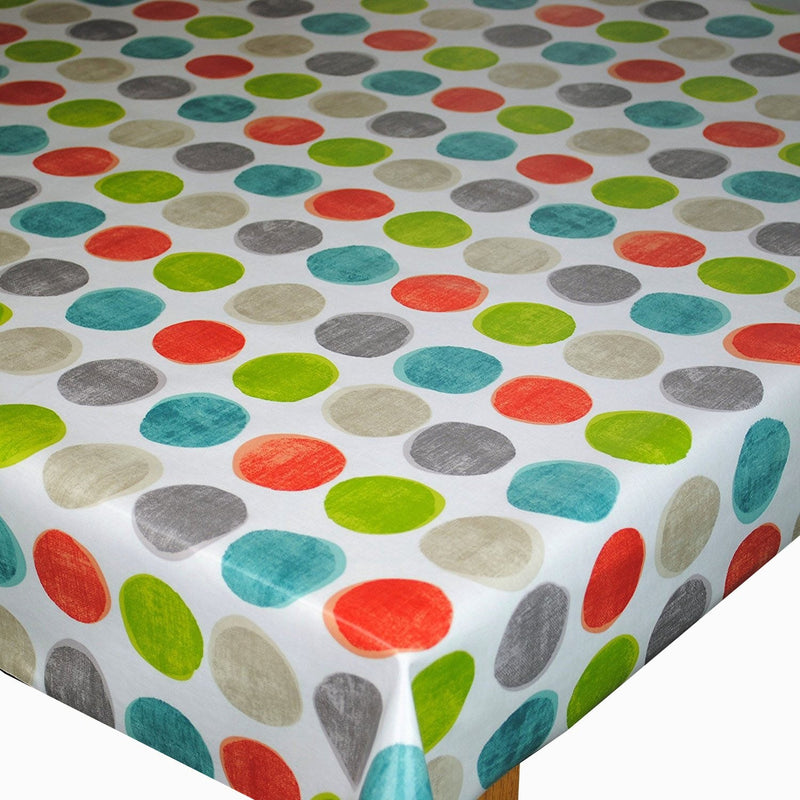Helix Spot Multi Oilcloth Tablecloth