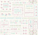 Home Sweet Home Oilcloth Tablecloth Fryetts Fabrics