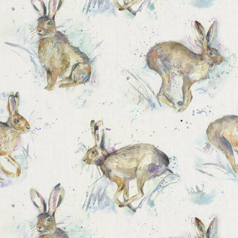 Hurtling Hares Voyage Oilcloth Tablecloth