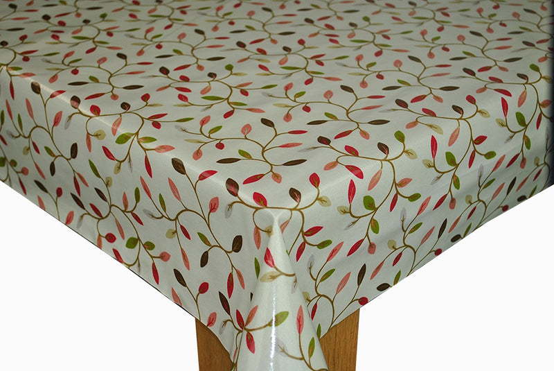 Juliet Trailing Leaves Oilcloth Tablecloth