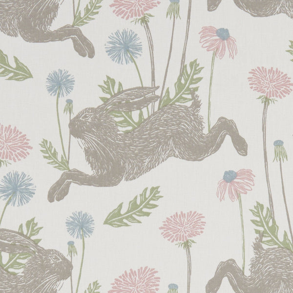 March Hare Pastel Oilcloth Tablecloth by Clarke and Clarke