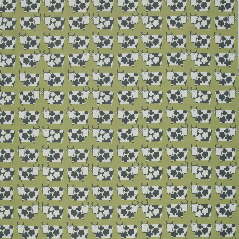 Moo Moo Cow Kiwi Oilcloth Tablecloth Smd iliv