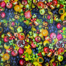 Fruits PVC Vinyl Oilcloth Tablecloth