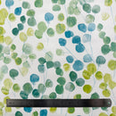 Lunaria Green PVC Vinyl Oilcloth Tablecloth