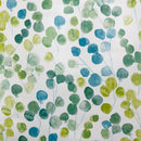 Lunaria Green PVC Vinyl Oilcloth Tablecloth