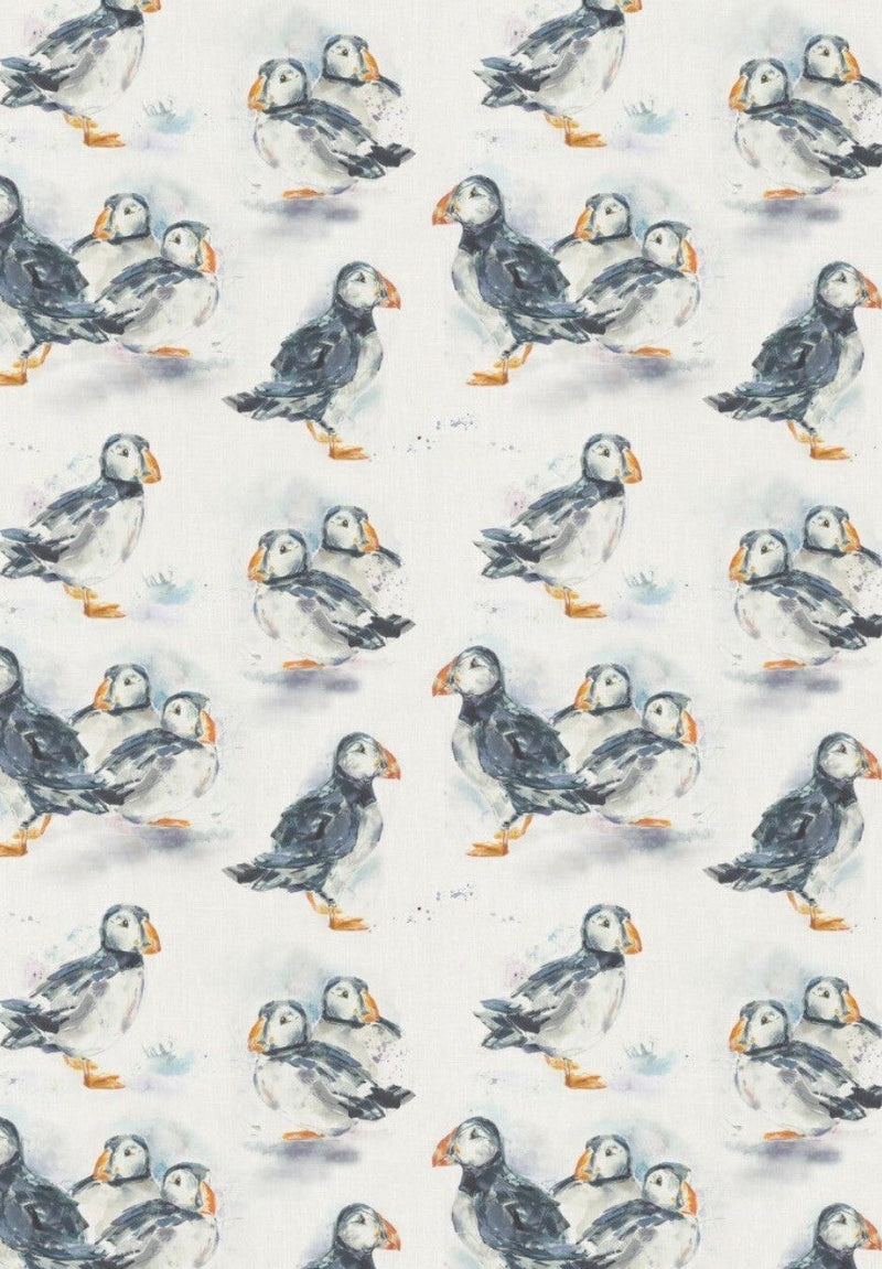 Puffins Voyage Oilcloth Tablecloth