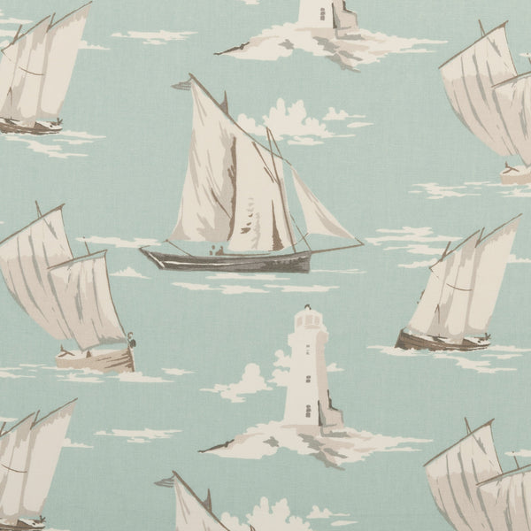 Skipper Mineral Oilcloth Tablecloth by Clarke and Clarke
