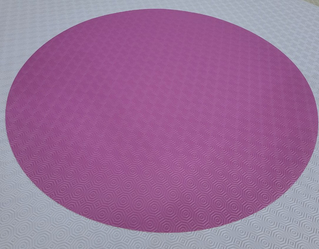 Table Protector Purple Round 140cm Classic Warehouse Clearance