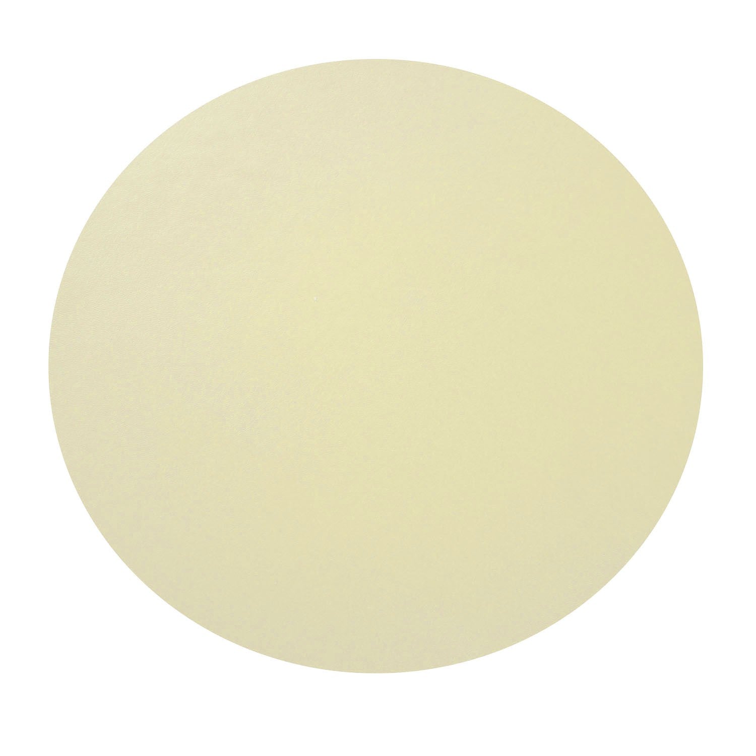 Round HEAVY DUTY Table Protector 110cm CREAM