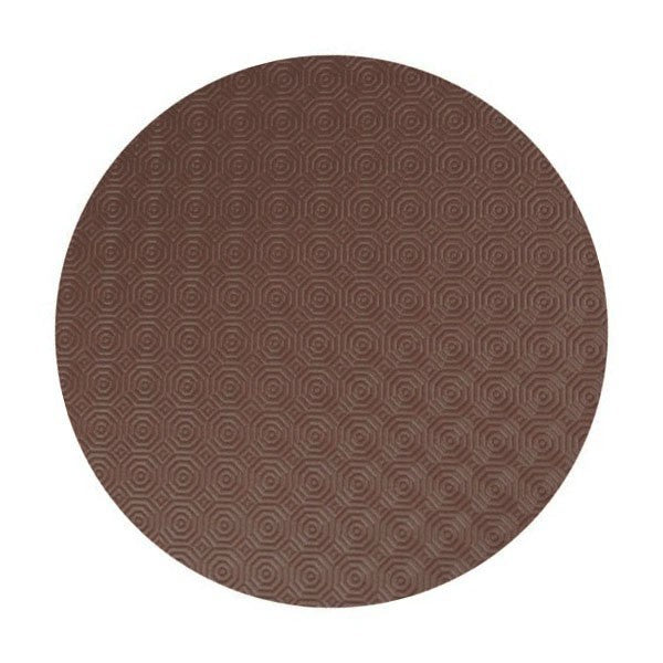 Round Brown Table Protector 76cm