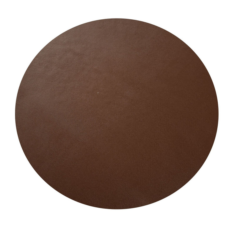 Round HEAVY DUTY Table Protector 100cm BROWN