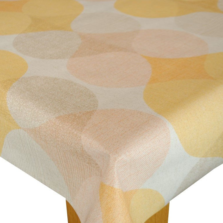 Millie Sorbet Vinyl Oilcloth Tablecloth