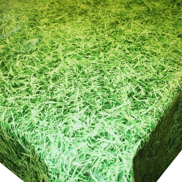 Grass Vinyl Oilcloth Tablecloth