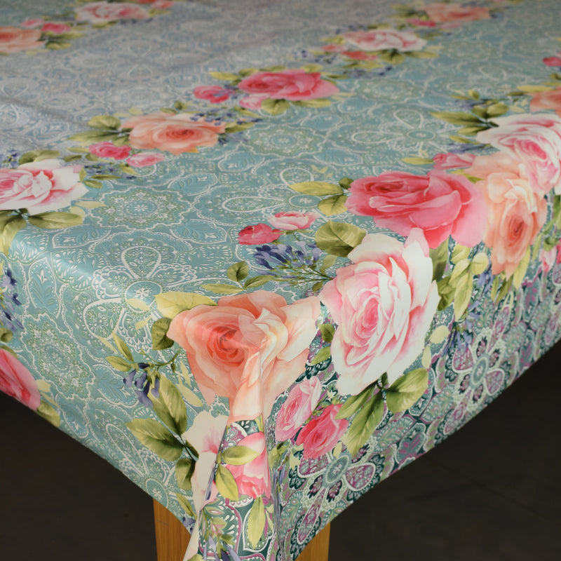 Libby Duckegg Vinyl Oilcloth Tablecloth