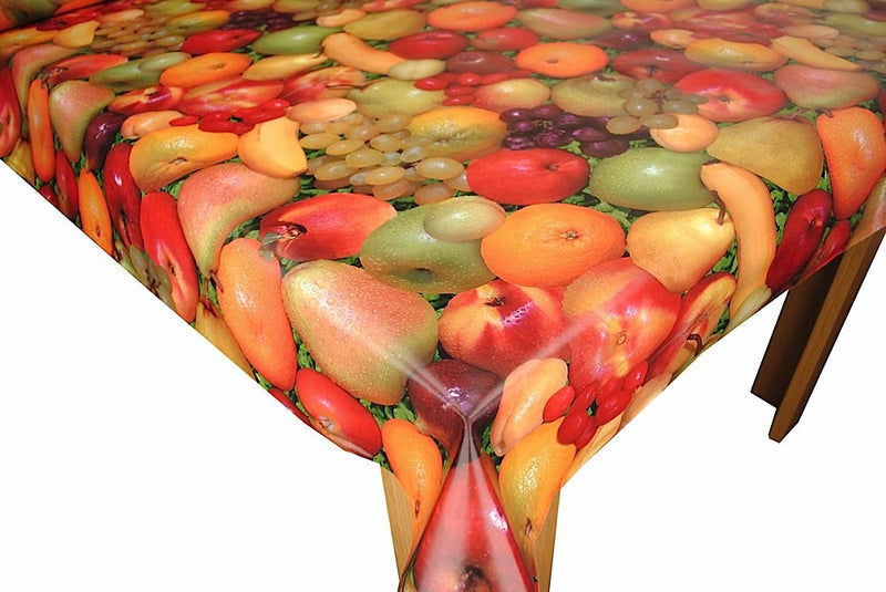Juicy Fruit Vinyl Tablecloth