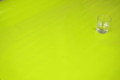 Plain Lime Green PVC Vinyl Wipe Clean Tablecloth 100cm x 140cm