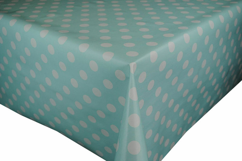 Duckegg Smartie Spot Vinyl Oilcloth Tablecloth