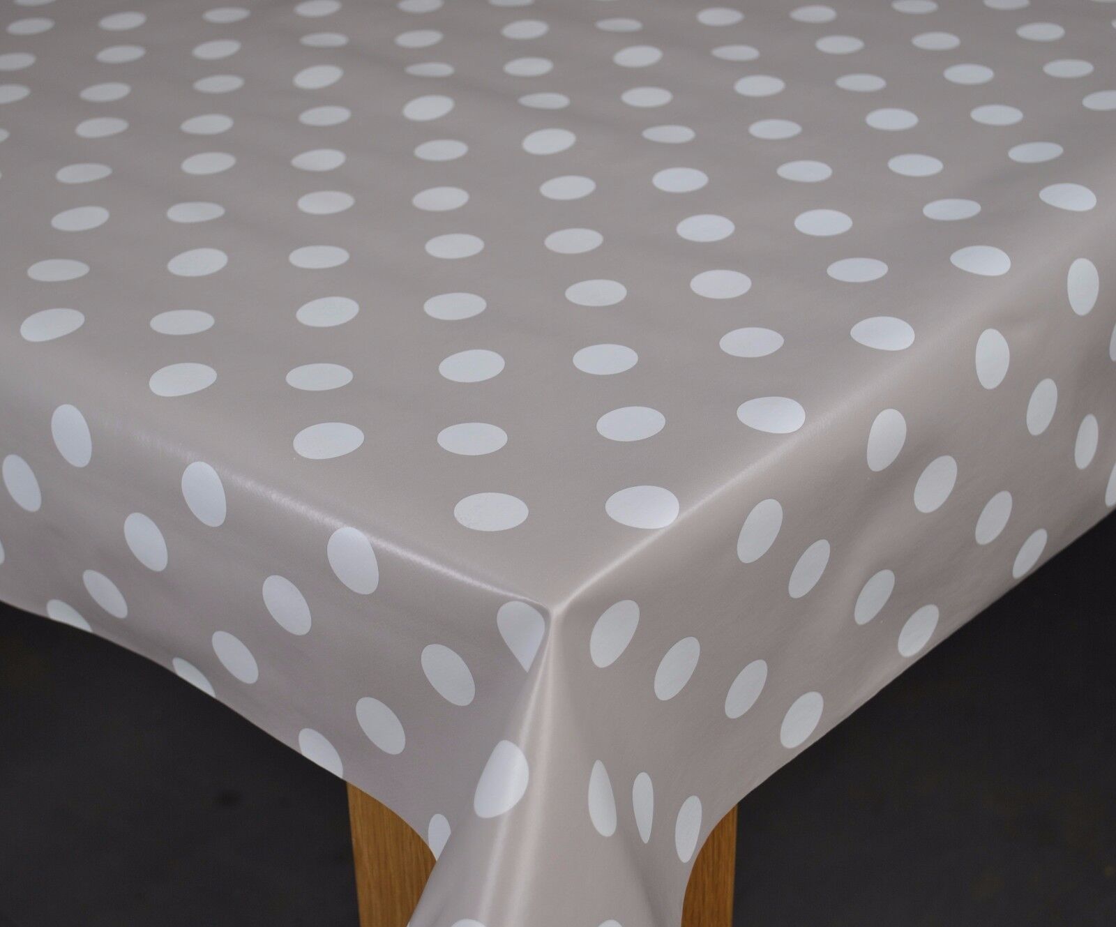 Stone Smartie Spot PVC Vinyl Tablecloth 20 Metres