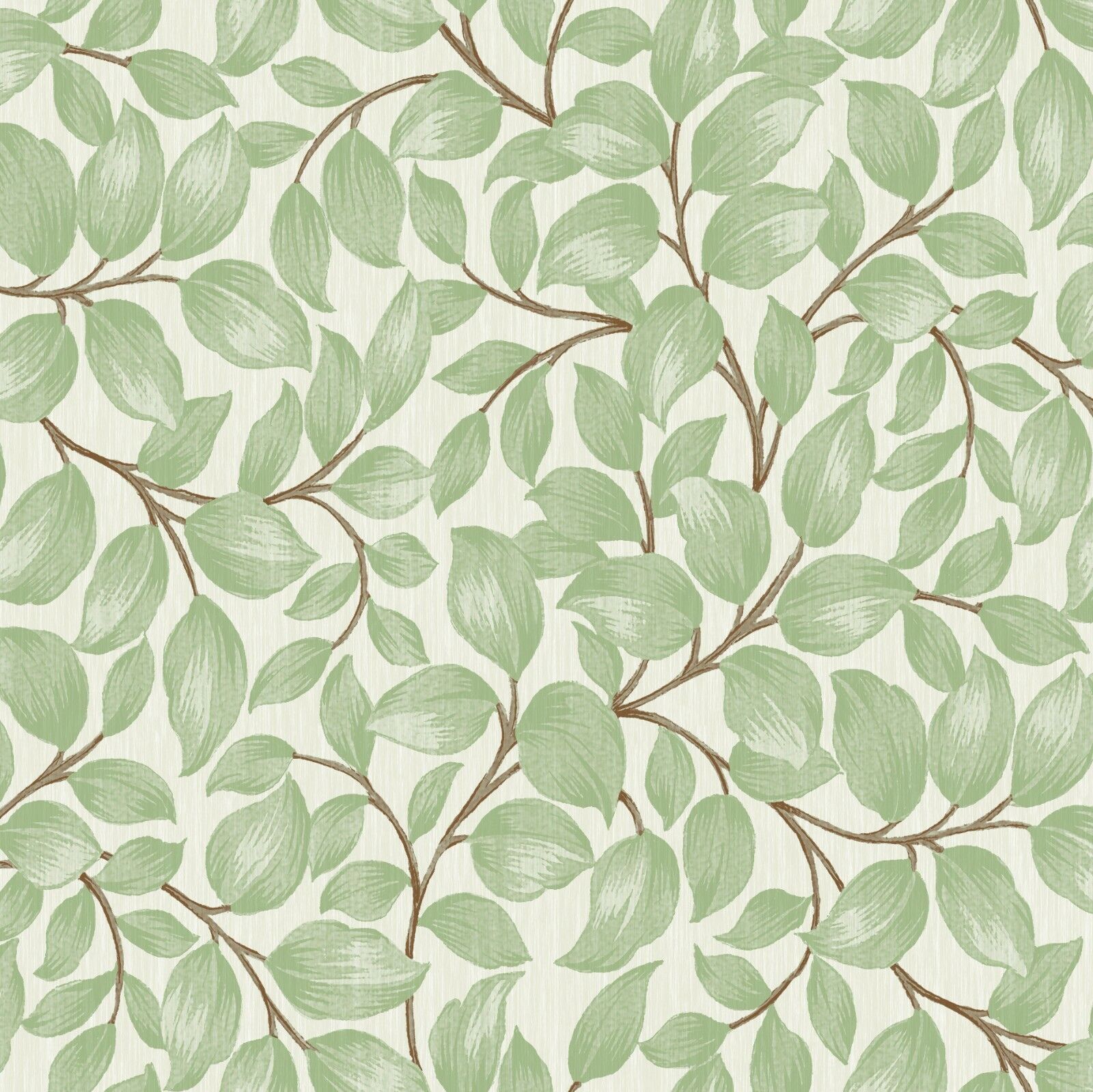 Leaf Leaves Green Vinyl Oilcloth Tablecloth Wipe Clean Tablecloths