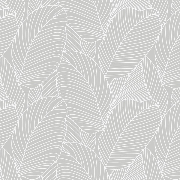 Rainforest Leaves Pebble Vinyl Oilcloth Tablecloth