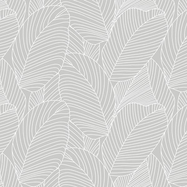 Rainforest Leaves Pebble Vinyl Oilcloth Tablecloth