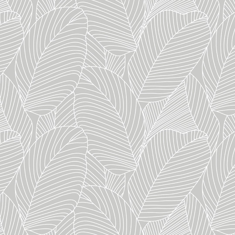 Rainforest Leaves Pebble Vinyl Oilcloth Tablecloth