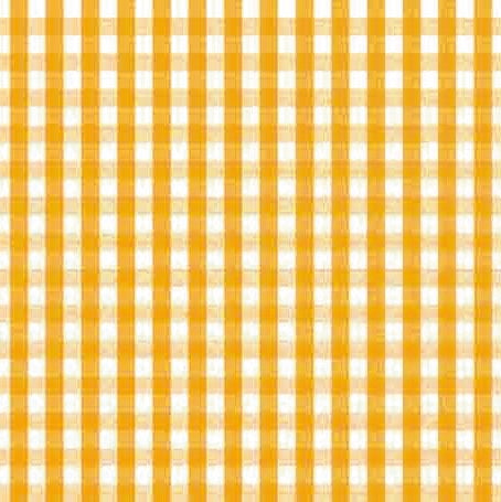 Yellow Gingham Medium Check   PVC Vinyl Tablecloth Roll 20 Metres x 140cm