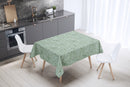 Sage Green Granite Effect PVC Tablecloth 20 Metres Roll