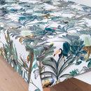 Jungle Animals Toucan Parrot Cheetah Vinyl Oilcloth Tablecloth
