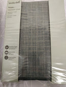 Petrol Blue Linen Look PVC Vinyl Wipe Clean Tablecloth  155cm x 180cm Warehouse Clearance