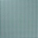 Small Green Gingham Check Vinyl Oilcloth Tablecloth