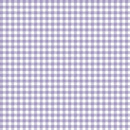 Lilac Gingham Small Vinyl Oilcloth Tablecloth