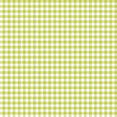 Small Lime Green Gingham Vinyl Oilcloth Tablecloth
