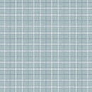 Duckegg Blue Woven Check Vinyl Oilcloth Tablecloth