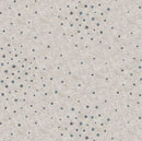 Scattered Little Daisies Blue PVC Vinyl Oilcloth Tablecloth