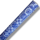 Tavira Tiles Blue  PVC Vinyl Tablecloth- pattern slightly blurred-20 Metres x 140cm