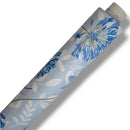 Agapanthus Powder Blue  PVC Vinyl Tablecloth 20 Metres x 140cm