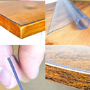 2mm Thick Clear Table Protector 100cm - All Lengths available