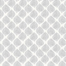 Autumn Leaves Grey Tex Vinyl Oilcloth Tablecloth