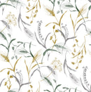Farmhouse Grasses Vinyl Oilcloth Tablecloth