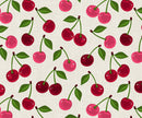 Cherries Vinyl Oilcloth Tablecloth