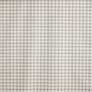Gingham Check Grey Stone Cotton Oilcloth Tablecloth