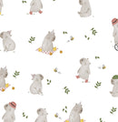 Capybara Vinyl Oilcloth Tablecloth