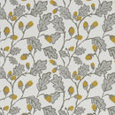 Acorn Trail Natural Oilcloth Tablecloth by Clarke and Clarke