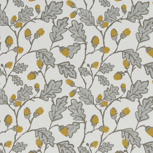 Acorn Trail Natural Oilcloth Tablecloth by Clarke and Clarke